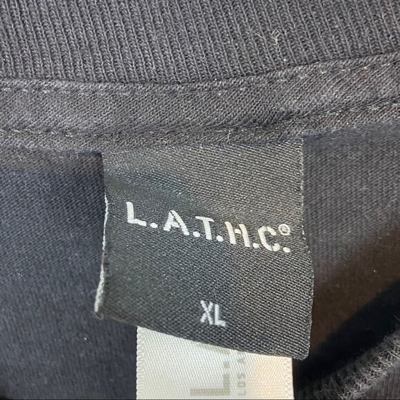 LATHC T-Shirt Turnt 70 Dark Side Unisex T-Shirt Men sz XL Tree House Club Black - Picture 6 of 14